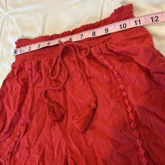 Arizona Jean Co Women's Orange Drawstring Casual Shorts Size XS - Picture 4 of 7